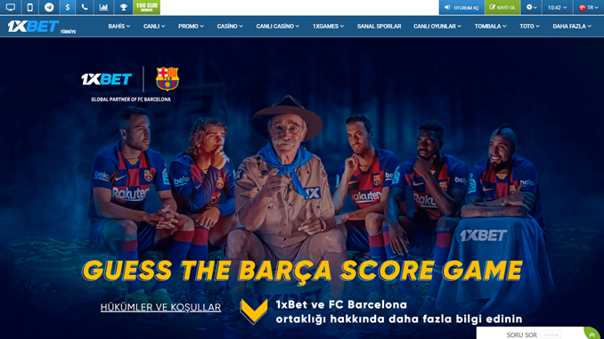 1xbet Kullanıcıları Barcelona Maçlarını Yerinden Takip Ediyor