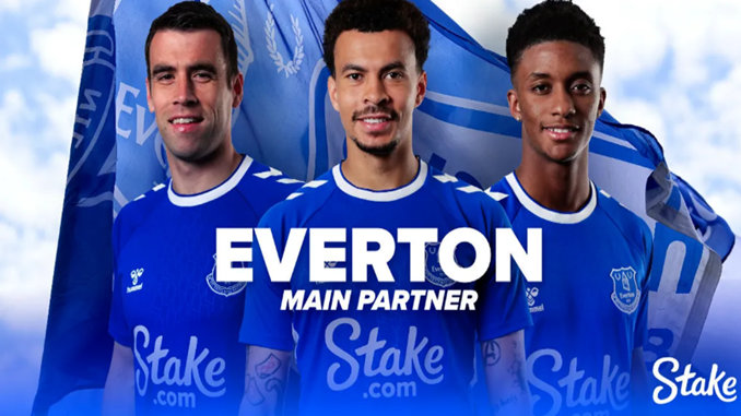 Everton’ın Yeni Forma Sponsoru Stake Oldu